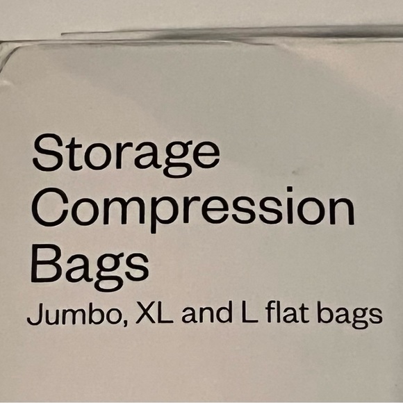 Storage Compression Bags Room Essentials Reusable 3 Pack - Picture 10 of 11